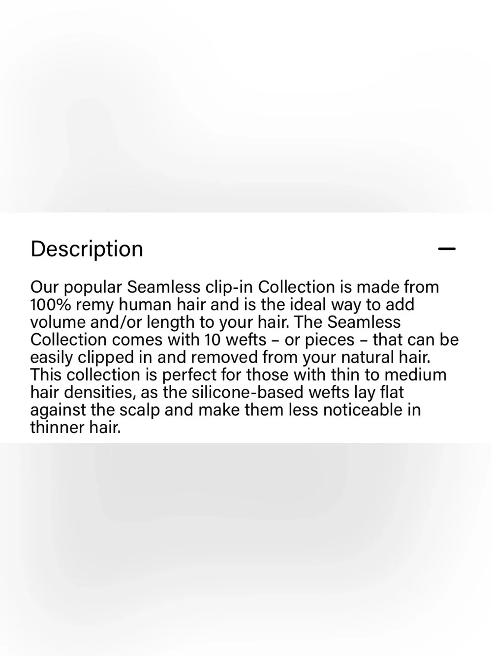 NEW & UNUSED LUXY Hair Seamless Clip-In Extensions — Medium Natural Brown